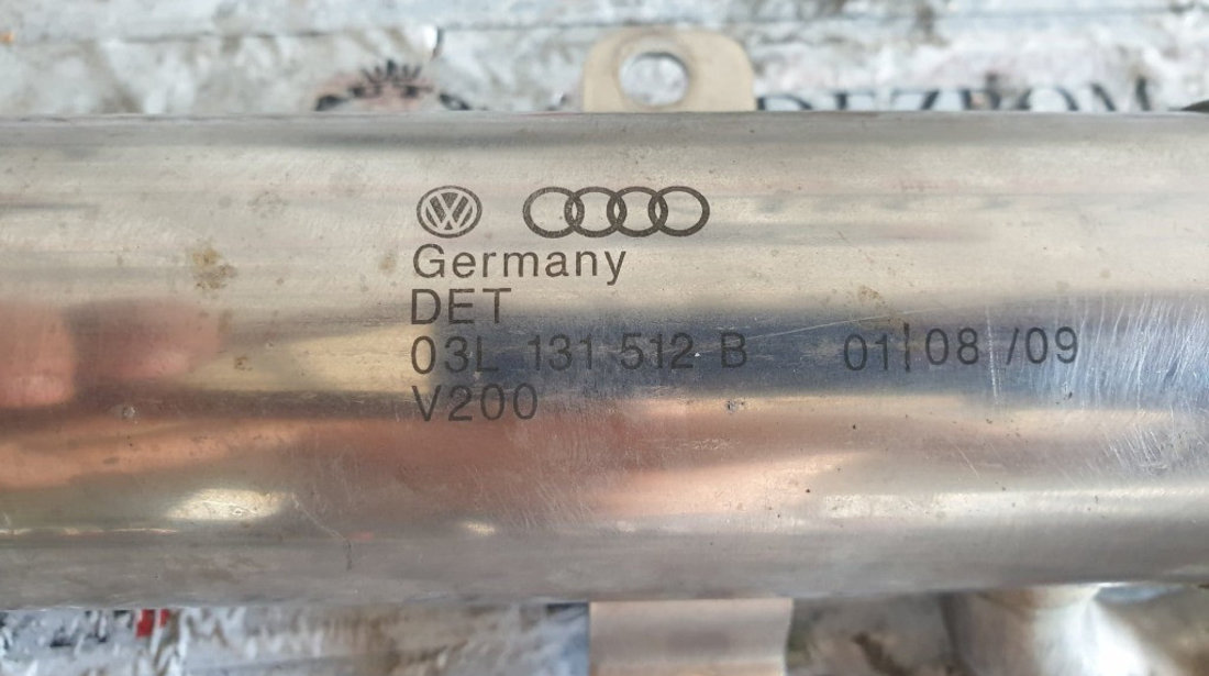 Racitor gaze Audi A3 8P 2.0 TDI 136 cai motor CBAA cod piesa : 03L131512B