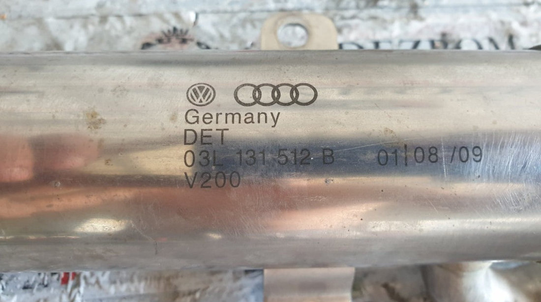 Racitor gaze Audi A3 8P 2.0 TDI 140 cai motor CBAB cod piesa : 03L131512B