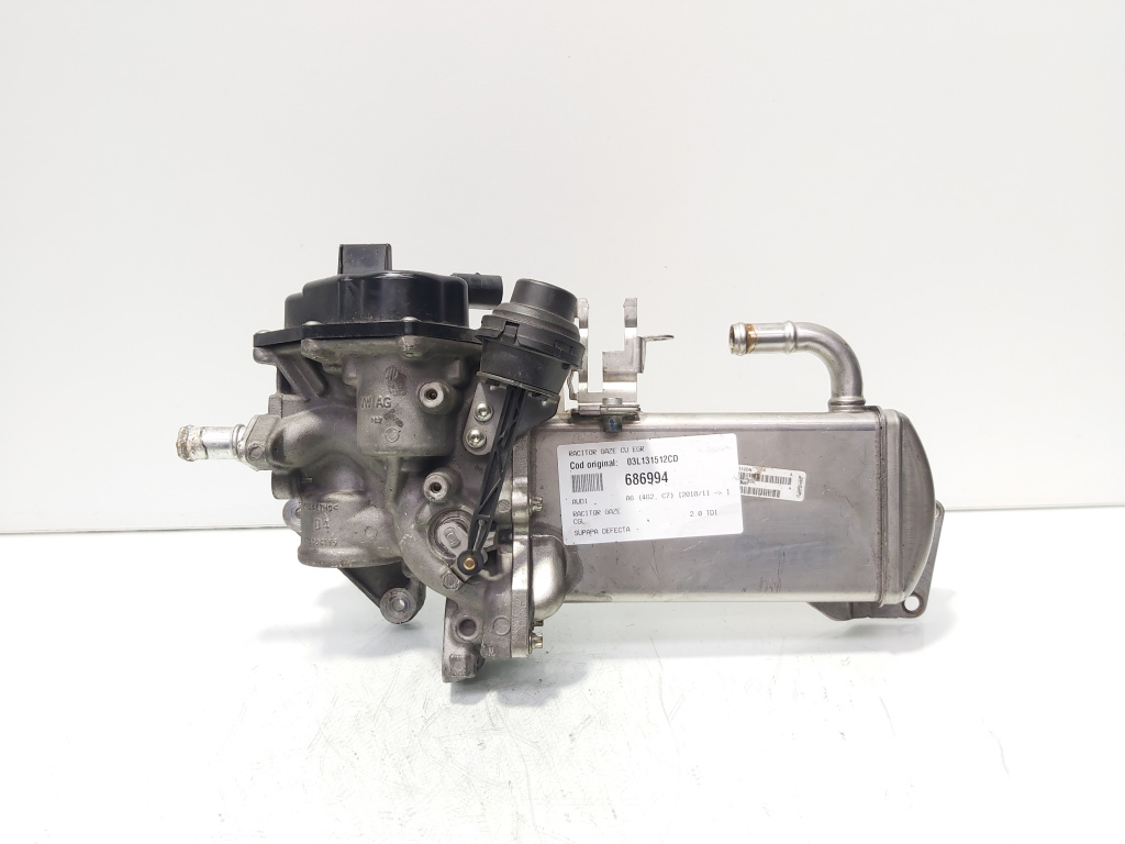 Racitor gaze cu egr, cod 03L131512CD, Audi A5 Cabriolet (8F7), 2.0 TDI, CGL (idi:686994)