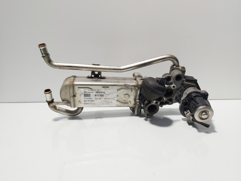 Racitor gaze cu egr, cod 03P131512D, Vw Polo (6R) 1.2 TDI, CFW (id:671724)