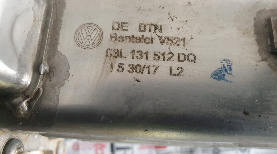 Racitor gaze cu EGR VW Beetle 2.0 TDI 140 cai motor CFFB cod piesa : 03L131512DQ