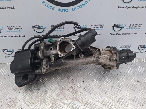 Racitor gaze cu supapa EGR Opel Zafira C 2011-2016 2.0 CDTI; 2.0 CDTI BiTurbo A20DTH; A20DTR; A20DT ...
