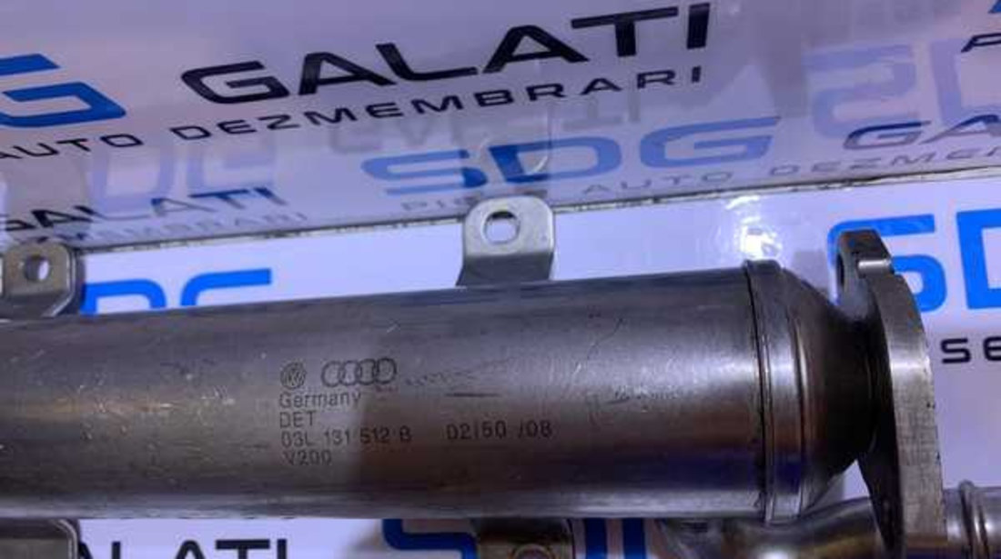 Racitor Gaze EGR Audi A3 8P 2.0 TDI CBAA CBAB CBBB 2008 - 2013 Cod 03L131512B