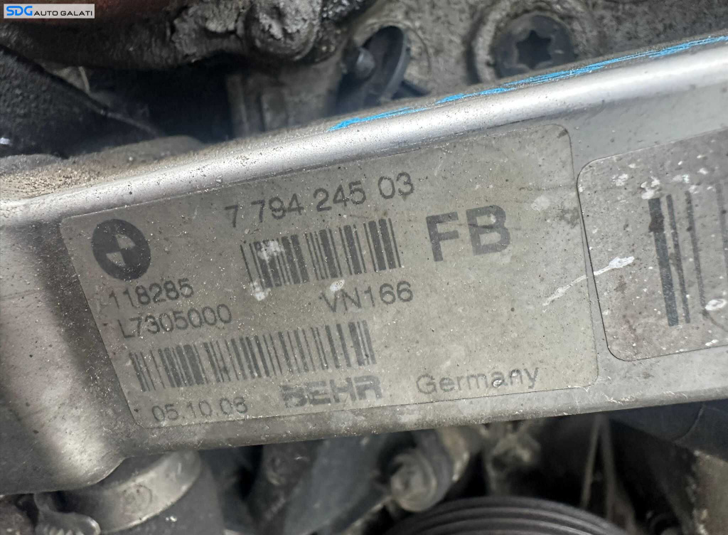 Racitor Gaze EGR BMW Seria 7 E65 E66 3.0 D M57 M57N2 2005 - 2008 Cod 7794245 779424503 [K4956]