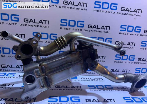 Racitor Gaze EGR Complet Opel Corsa D 1.7 CDTI Z17DTR Z17DTJ 2006 - 2014 Cod 55567726 AA01310005