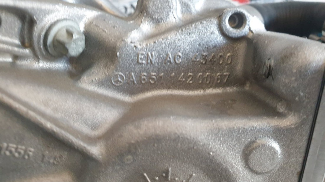 Racitor gaze + EGR Mercedes-Benz C-Class (A205) 220 d 2.1 163cp coduri : A6511400275 / A6511400460