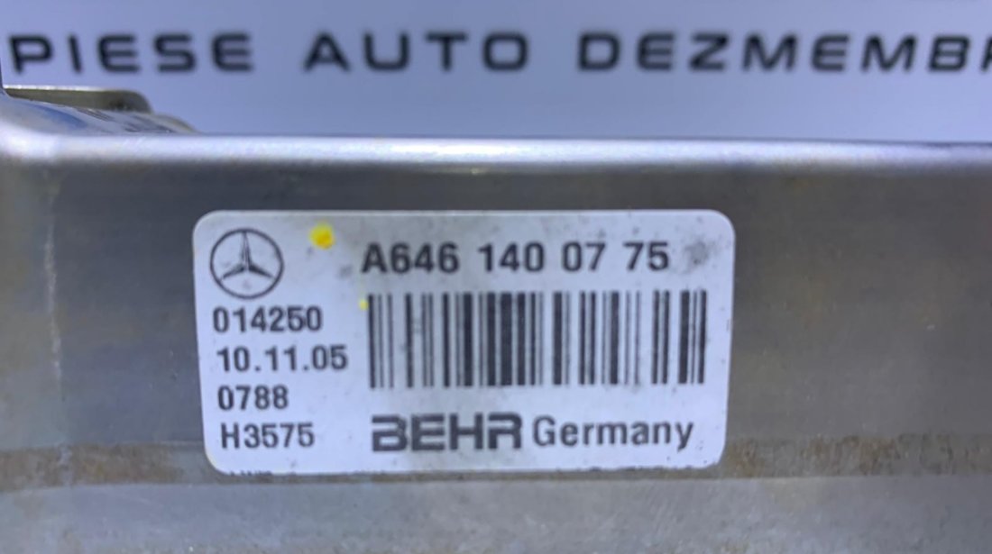 Racitor Gaze EGR Mercedes Benz W203 C Class C220 2.2 CDI Euro 4 Cod: A6461400775