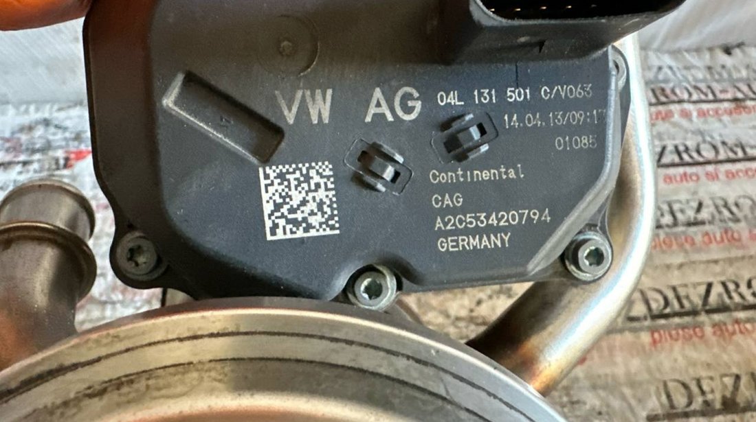 Racitor gaze+egr si clapeta acceleratie 04L131512D VW Tiguan II (AD1) 2.0 TDI 115 cai