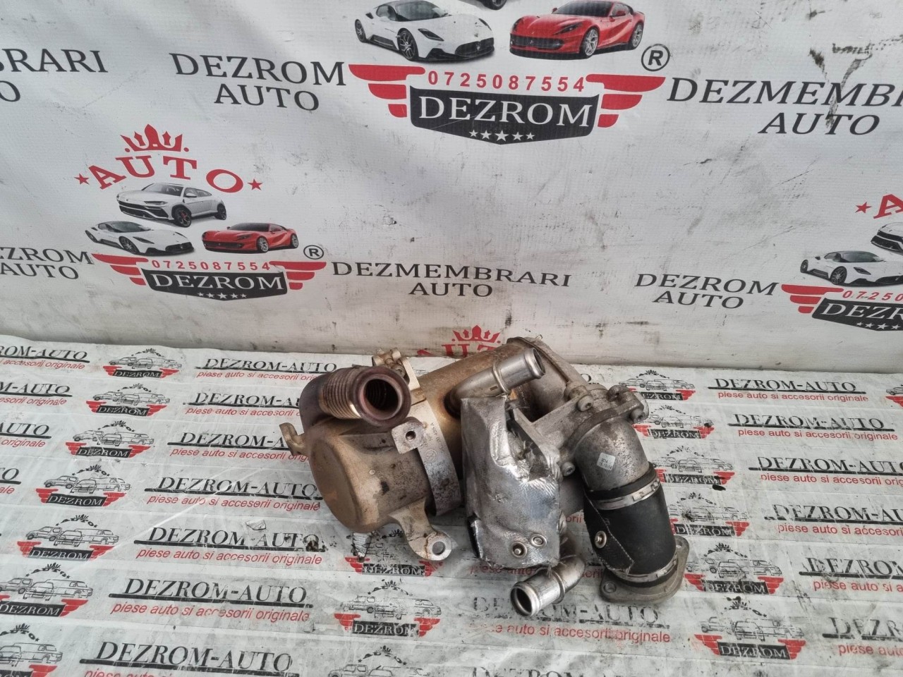 Racitor gaze + EGR VW Caddy IV 2.0 TDI 75cp coduri : 04L131512AA / 04L131501D
