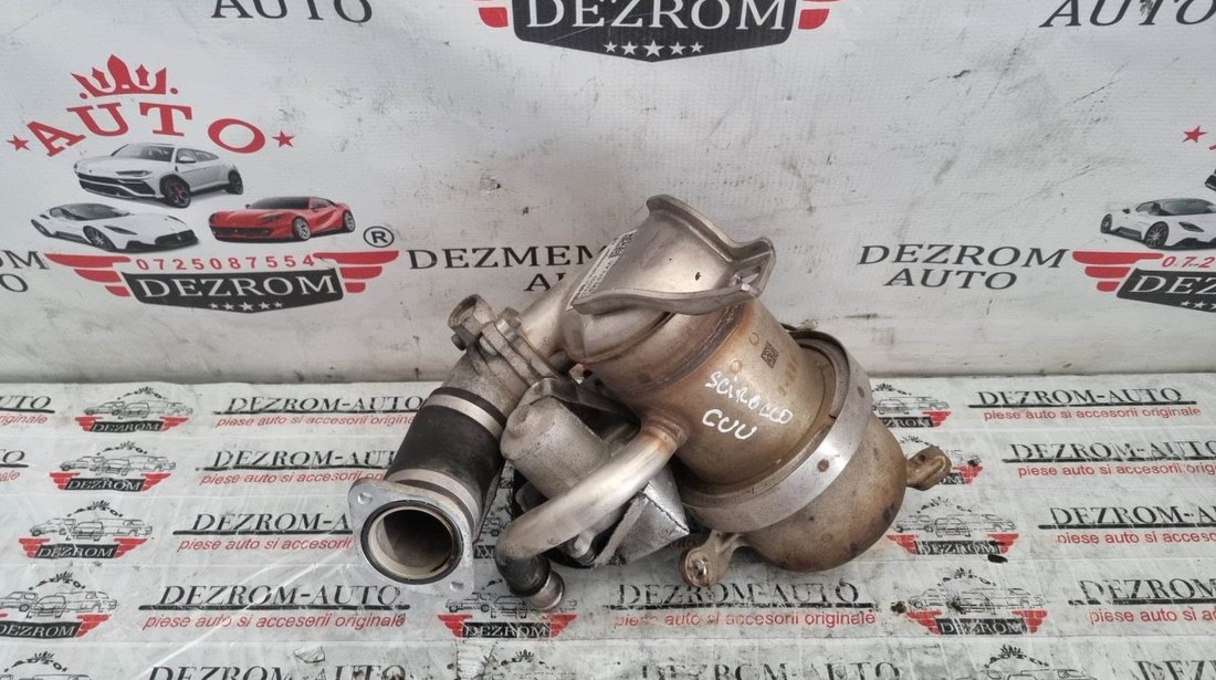 Racitor gaze + EGR VW Golf VI Cabrio 2.0 TDI 150cp coduri : 04L131512AA / 04L131501D