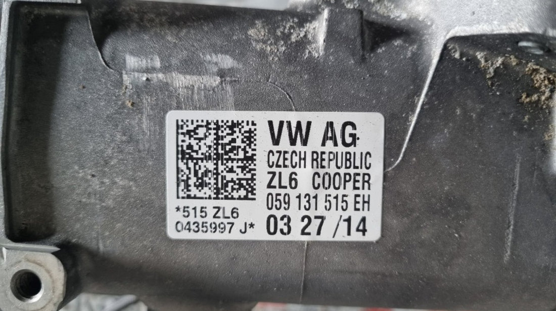 Racitor gaze + EGR VW Touareg II (7P) 3.0 TDI 204 cai motor CJMA cod piesa : 059131515EH