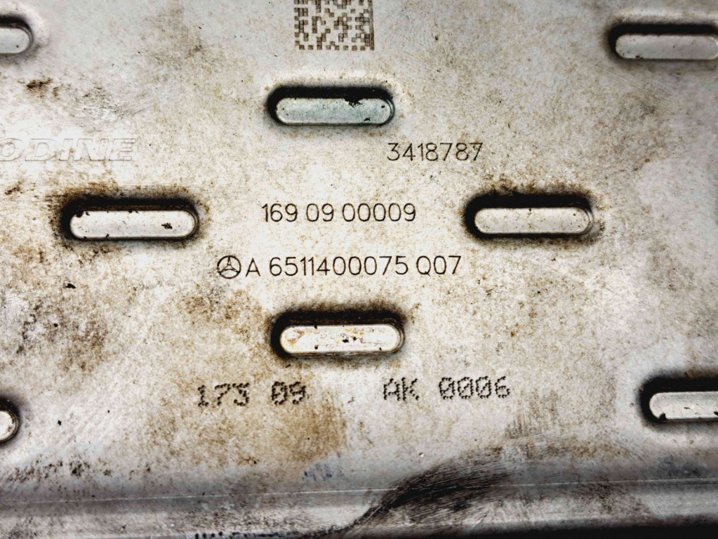 Racitor gaze Mercedes Clasa C (W204) [Fabr 2007-2014] A6511400075 2.2 CDI 651911 2.2 CDI 651911 80KW / 109CP
