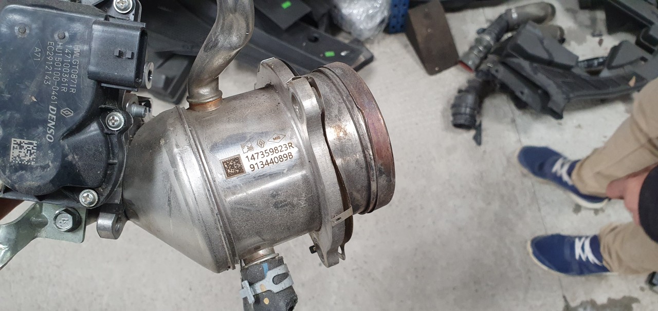 Racitor gaze Nissan Qashqai J11 1.5 DCI 2017 2018 2019