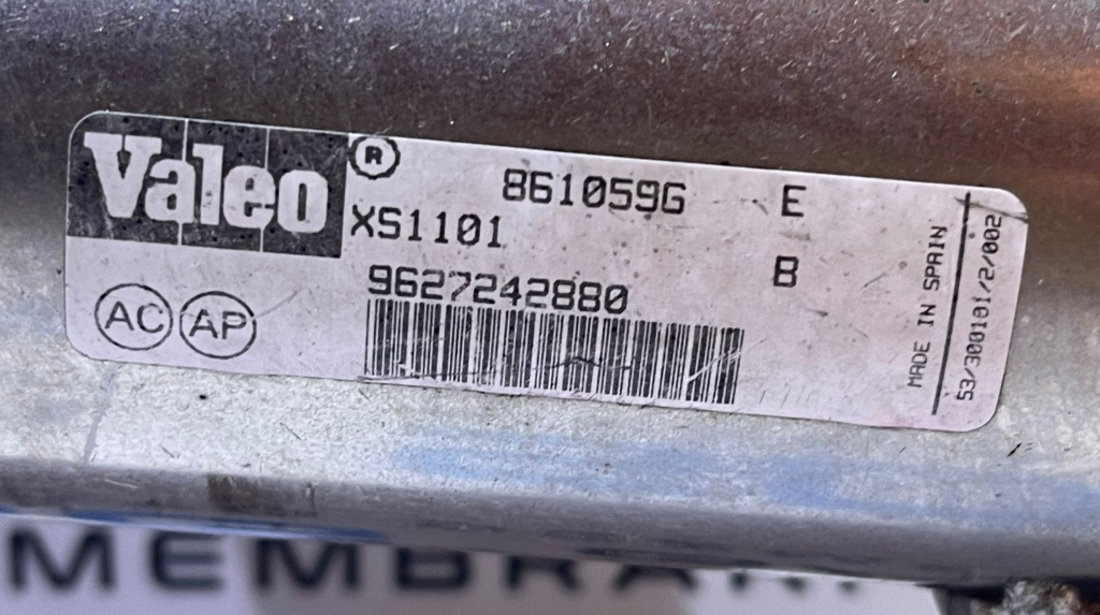 Racitor Gaze Peugeot 806 2.0 HDI 2002 - 2008 Cod 9627242880