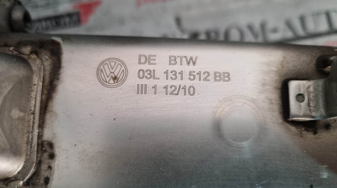 Racitor gaze VW Golf VI 2.0 TDI 170 cai motor CFGB cod piesa : 03L131512BB