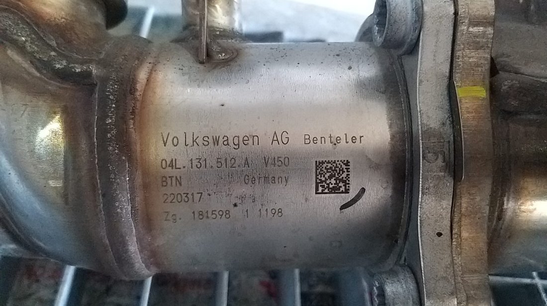 Racitor gaze VW Tiguan I (5N) 2.0 TDI 4motion, 184 CP cod: 04L131512A