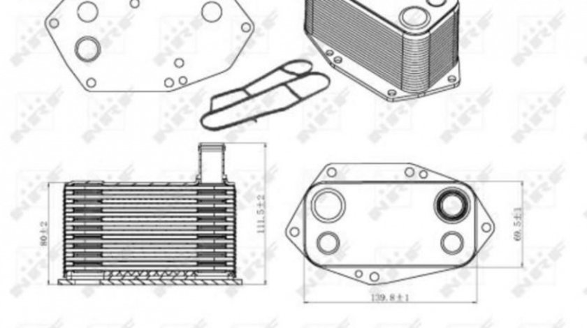 Racitor ulei BMW 7 (E38) 1994-2001 #2 07024012