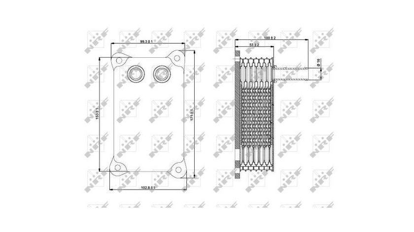 Racitor ulei Ford TRANSIT bus 2006-2016 #2 1211772