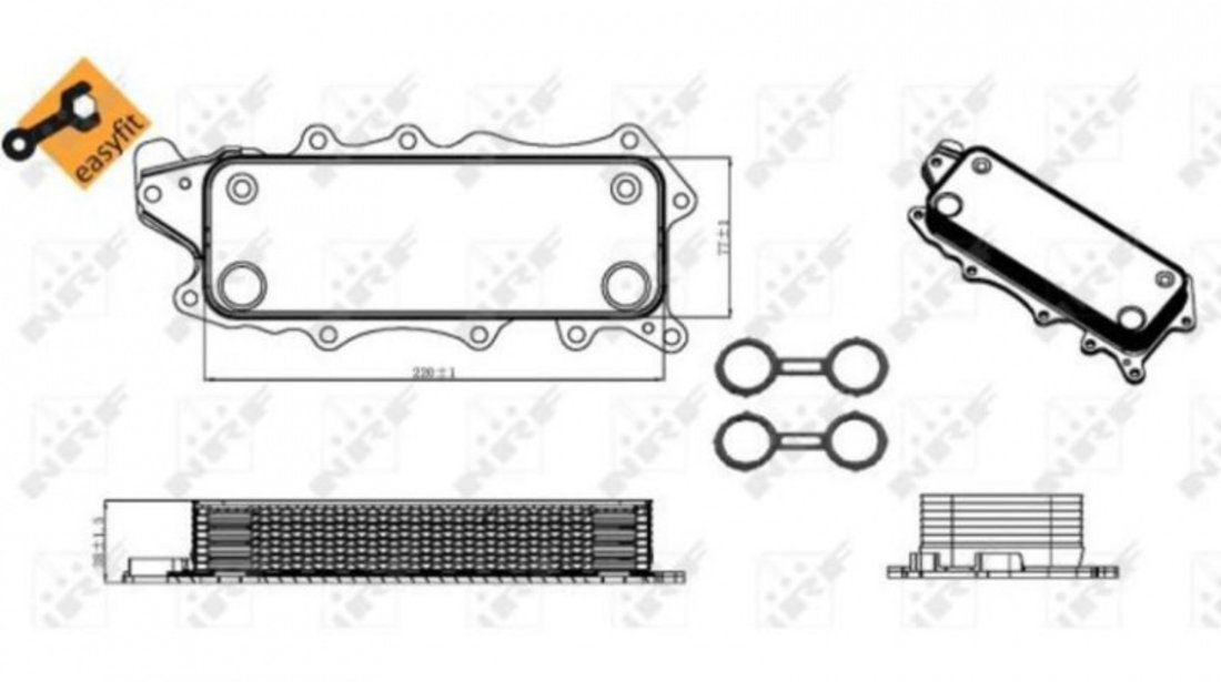 Racitor ulei Mercedes CLS (C218) 2011-2016 #2 6421800165