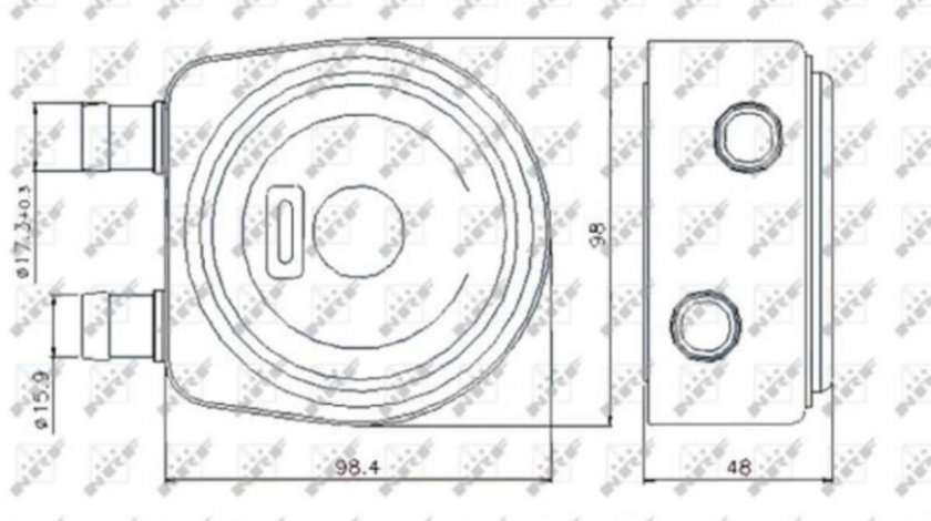 Racitor ulei Nissan PRIMERA Hatchback (P12) 2002-2016 #2 07094003