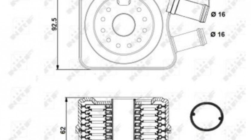 Racitor ulei Seat SEAT ALTEA (5P1) 2004-2016 #3 028117021B