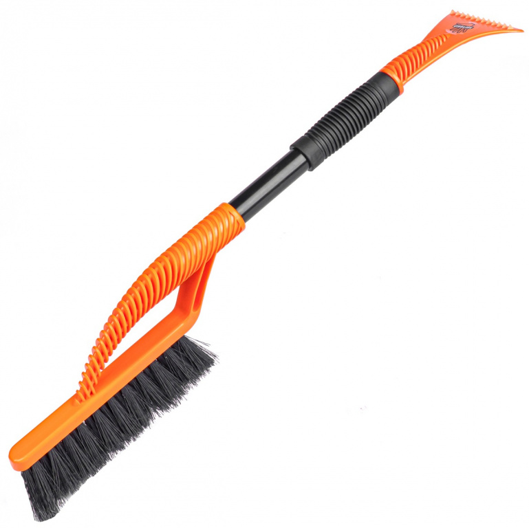 Racleta Gheata Cu Perie Maner Softgrip Amio ISB5 01470