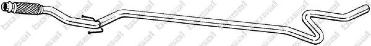 Racord evacuare CITROEN C2 (JM) (2003 - 2016) BOSAL 952-143 piesa NOUA