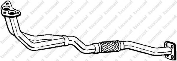 Racord evacuare DAEWOO CIELO (KLETN) (1995 - 1997) BOSAL 823-935 piesa NOUA