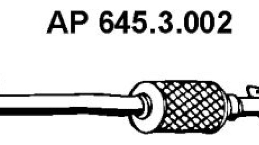 Racord evacuare FORD FIESTA IV JA JB Producator EBERSPÄCHER 645.3.002