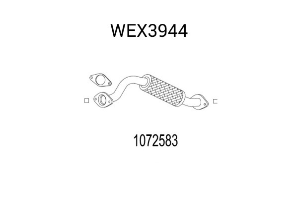 Racord evacuare FORD FOCUS Combi (DNW) (1999 - 2007) QWP WEX3944 piesa NOUA