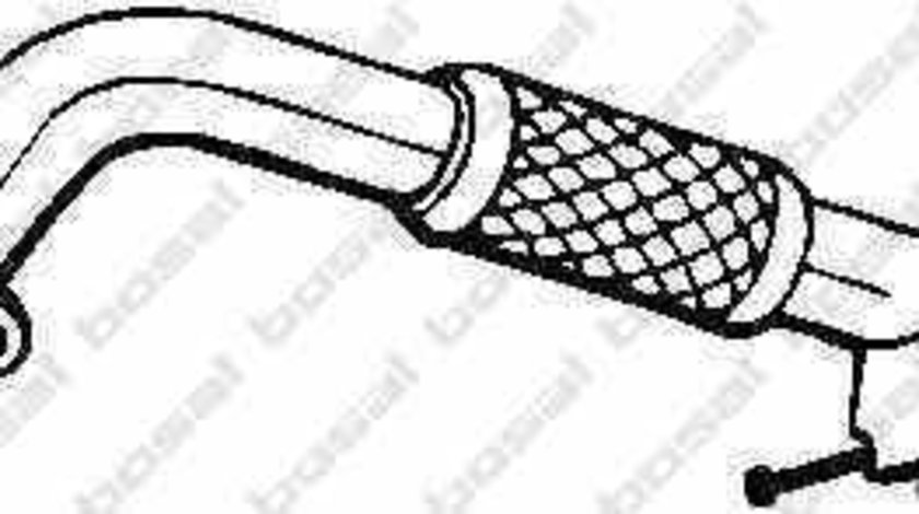 Racord evacuare FORD FOCUS II combi DA BOSAL 739-605