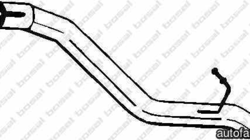 Racord evacuare FORD FOCUS II limuzina DA BOSAL 751-393