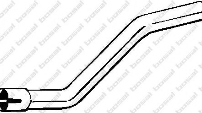 Racord evacuare FORD MONDEO III Combi (BWY) (2000 - 2007) BOSAL 750-021 piesa NOUA