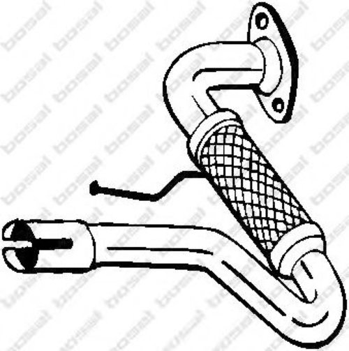 Racord evacuare FORD TRANSIT platou / sasiu (E) (1994 - 2000) BOSAL 751-081 piesa NOUA