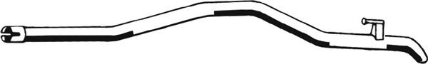 Racord evacuare MERCEDES SPRINTER 3-t platou / sasiu (903) (1995 - 2006) ASMET 02.026 piesa NOUA