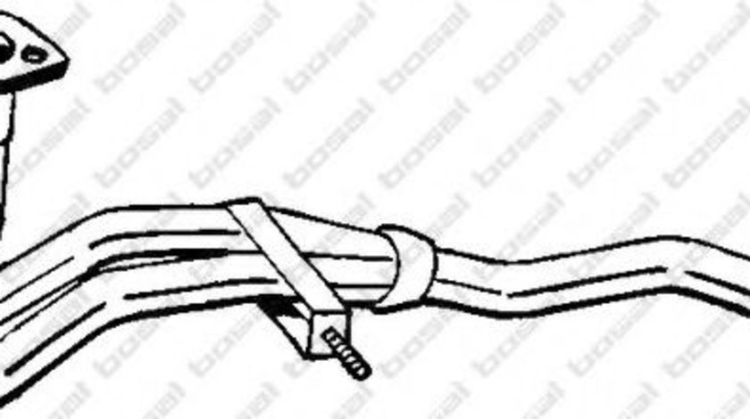 Racord evacuare OPEL ASTRA F Combi (51, 52) (1991 - 1998) BOSAL 789-133 piesa NOUA