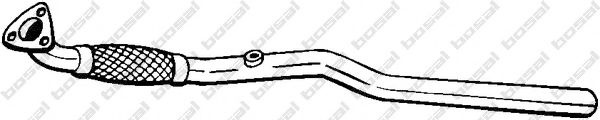 Racord evacuare OPEL ASTRA G Combi (F35) (1998 - 2009) BOSAL 852-317 piesa NOUA
