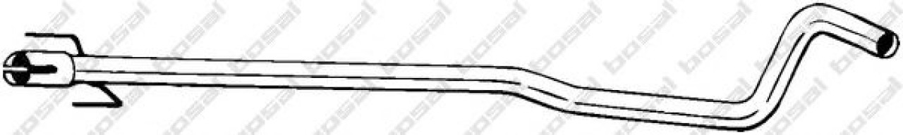 Racord evacuare OPEL ASTRA H Combi (L35) (2004 - 2016) BOSAL 900-003 piesa NOUA