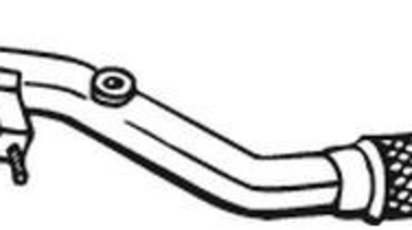 Racord evacuare OPEL VECTRA B (36) (1995 - 2002) BOSAL 852-409 piesa NOUA