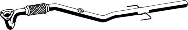 Racord evacuare OPEL VECTRA C Combi (2003 - 2016) ASMET 05.166 piesa NOUA