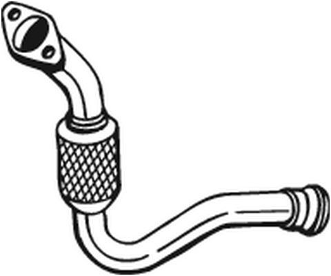 Racord evacuare RENAULT KANGOO (KC0/1) (1997 - 2007) BOSAL 713-253 piesa NOUA