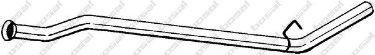 Racord evacuare RENAULT KANGOO (KC0/1) (1997 - 2007) BOSAL 451-371 piesa NOUA