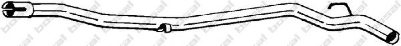 Racord evacuare RENAULT TRAFIC I bus (TXW) (1989 - 2001) BOSAL 889-399 piesa NOUA