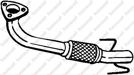 Racord evacuare SAAB 9-3 (YS3F) (2002 - 2016) BOSAL 750-071 piesa NOUA