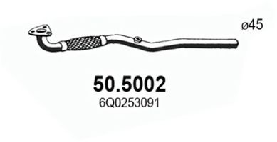 Racord evacuare SEAT CORDOBA (6L2) (2002 - 2009) ASSO 50.5002 piesa NOUA