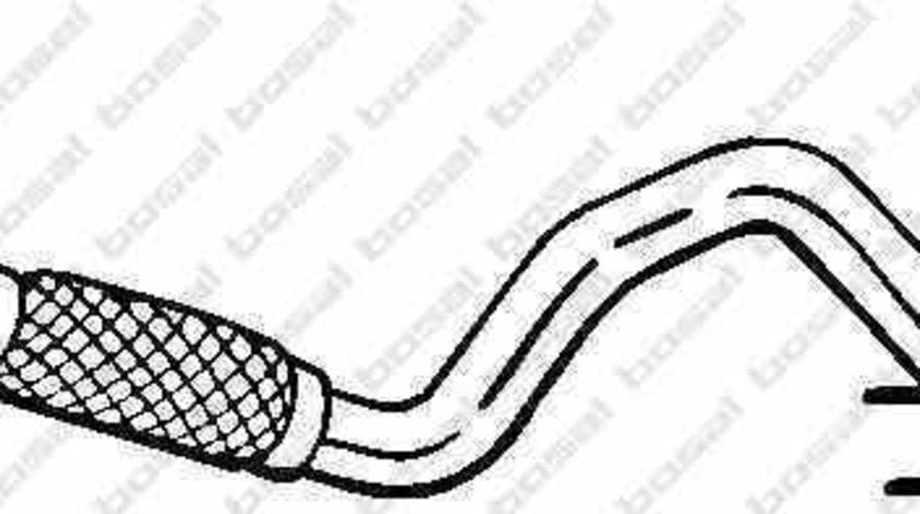Racord evacuare SEAT LEON 1M1 BOSAL 753-109