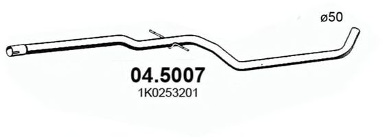 Racord evacuare SMART FORTWO Cupe (450) (2004 - 2007) ASSO 04.5007 piesa NOUA