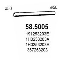 Racord evacuare VW GOLF III (1H1) (1991 - 1998) ASSO 58.5005 piesa NOUA