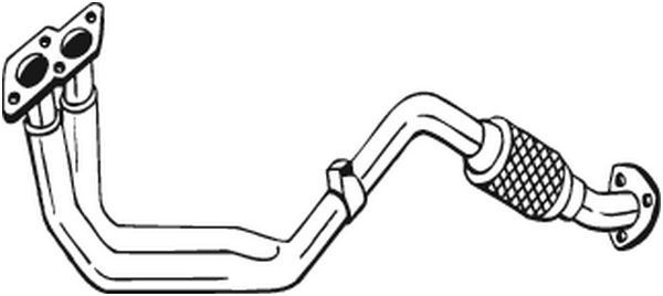 Racord evacuare VW GOLF III (1H1) (1991 - 1998) BOSAL 753-299 piesa NOUA