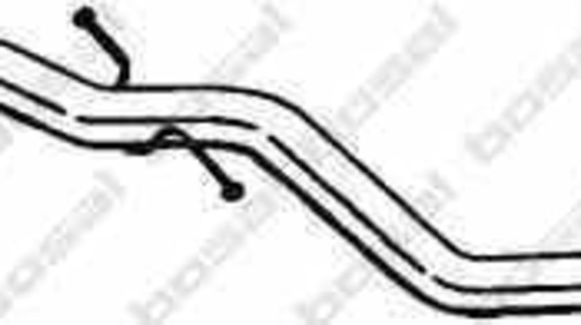Racord evacuare VW GOLF V 1K1 BOSAL 823-081